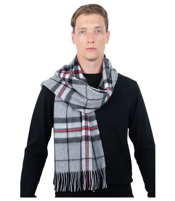 Pop Culture & Fashion: Iconic Cashmere Scarves for Men in Film History – Purple Pashmina