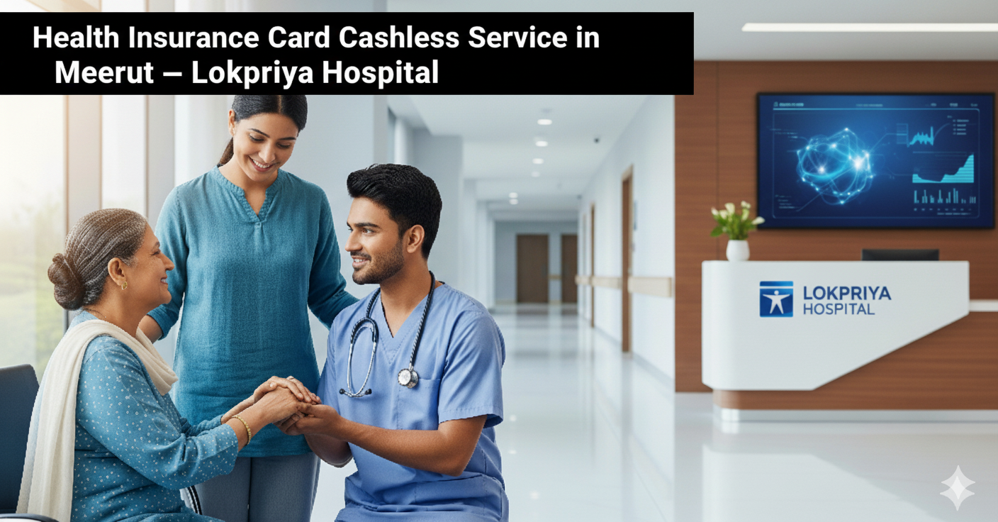 Health Insurance Card Cashless Hospital in Meerut – Lokpriya Hospital