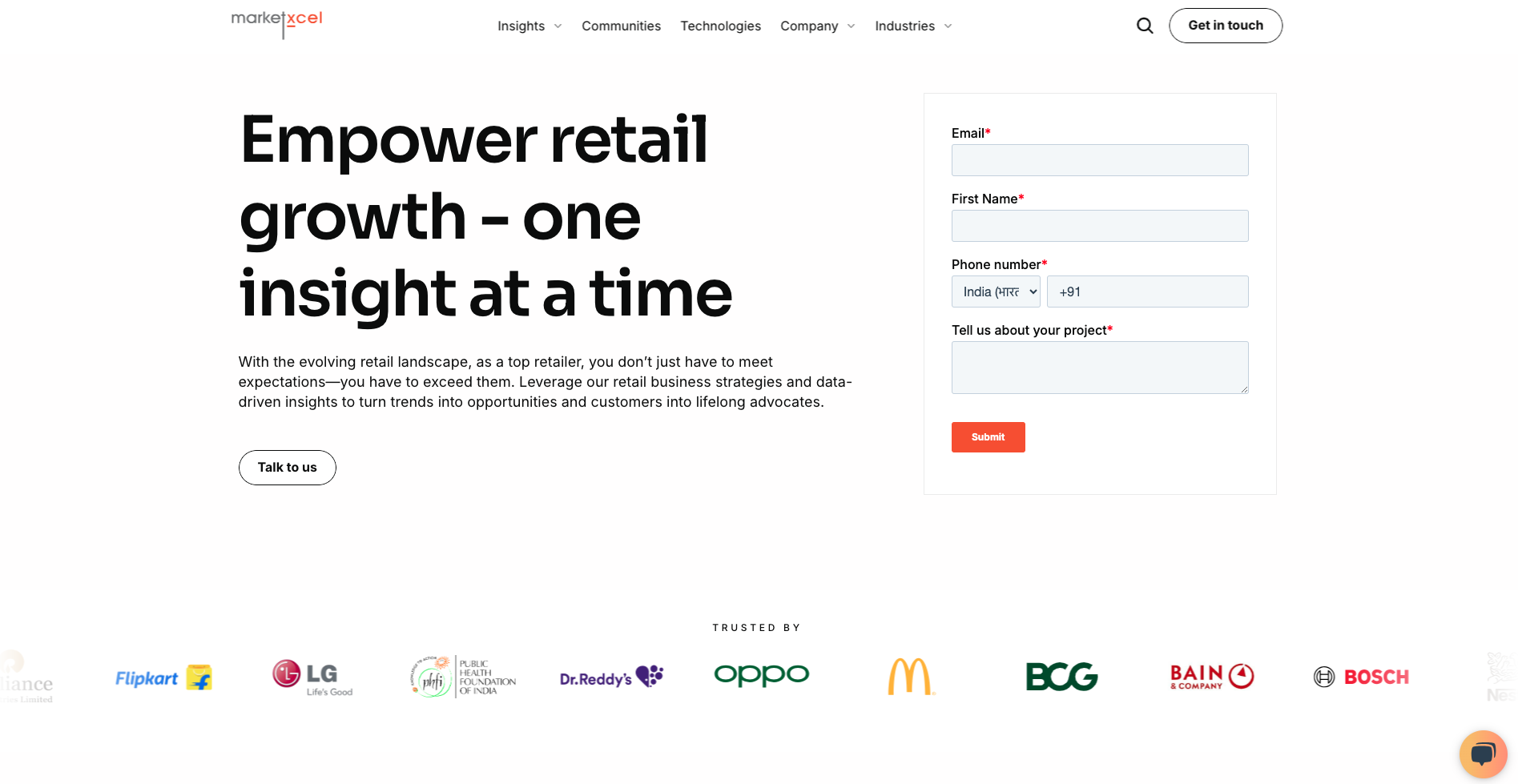 Retail Industry Insights in Delhi, Bangalore, Mumbai, Gurgaon & India