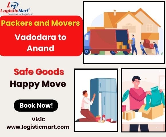 How Much Buffer Time for Moving with Packers and Movers Vadodara to Anand? | by Kanchan Tyagi | Sep, 2025 | Medium