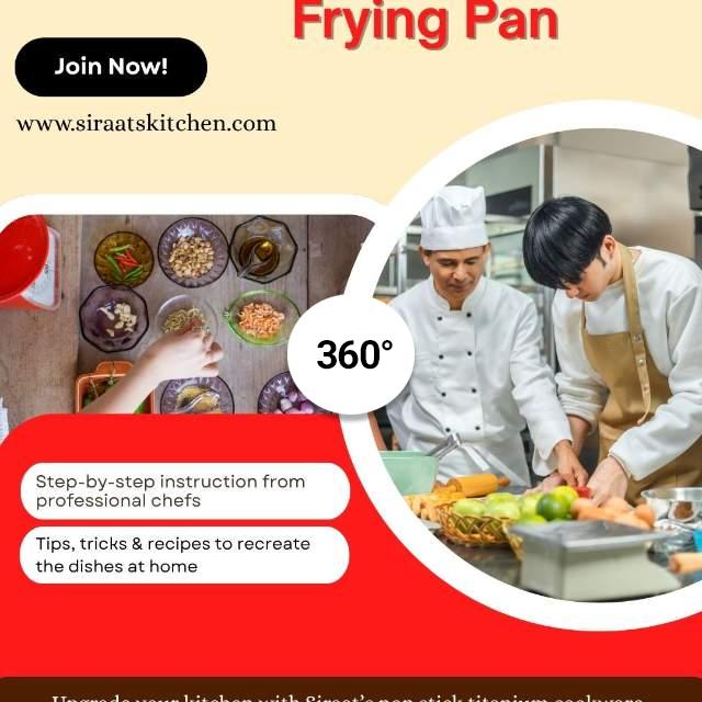 High-Quality Titanium Non Stick Frying Pan | Shop Now