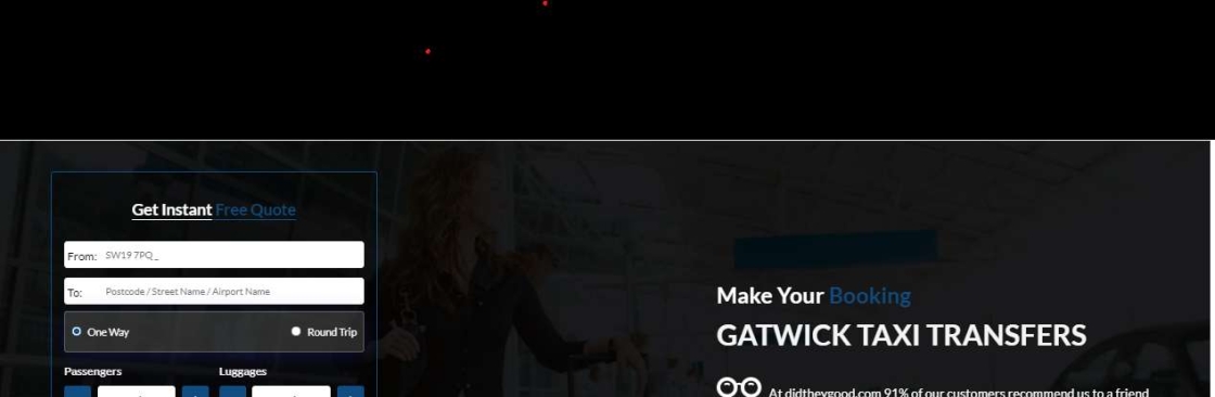 Gatwick Taxi Transfer Cover Image