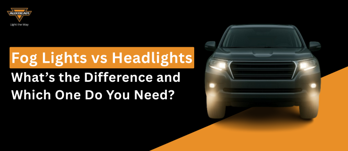 Fog Lights vs Headlights: Key Differences Explained
