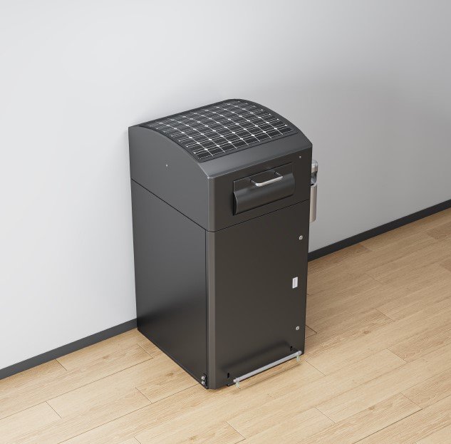 Smart Cleanliness with the Solar Powered Bin and Intelligent Solar Trash Compressor - TechyWalls