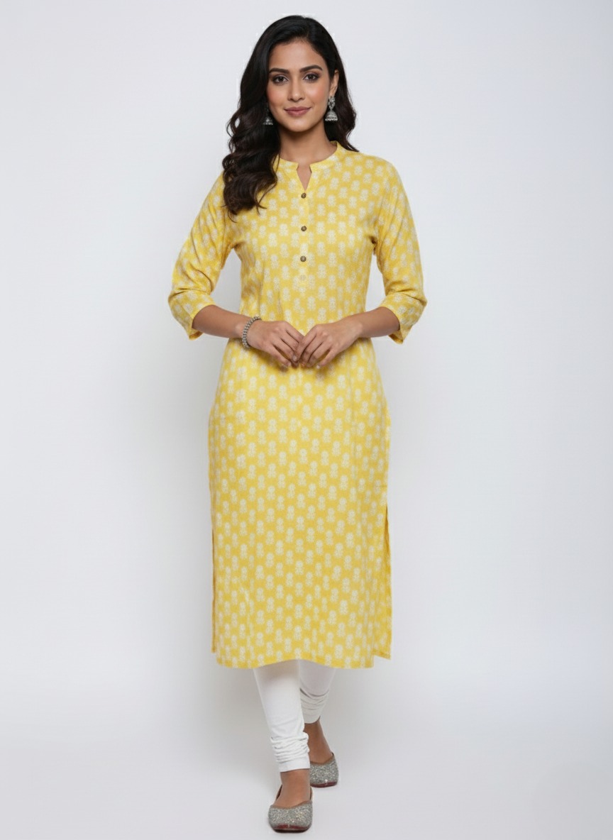 Buy Cotton Printed Kurti Online | K & P Fashion