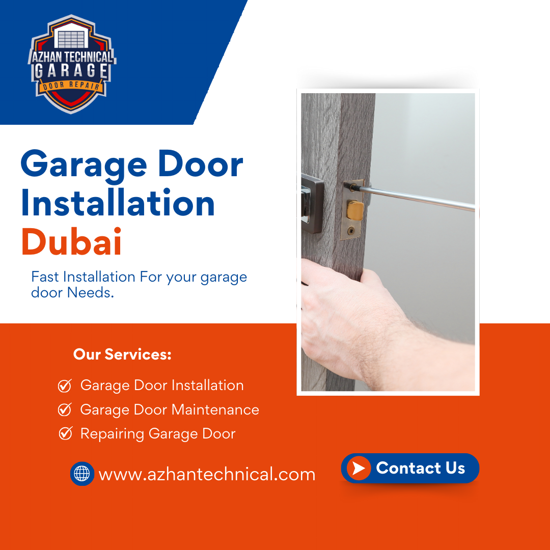 Garage Door Installation Dubai - Garage Door Experts | crane flower