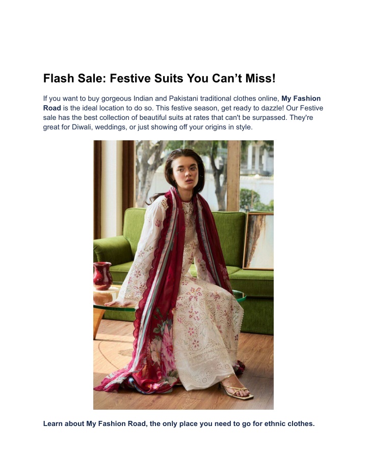 PPT - Flash Sale_ Festive Suits You Can’t Miss PowerPoint Presentation - ID:14576976