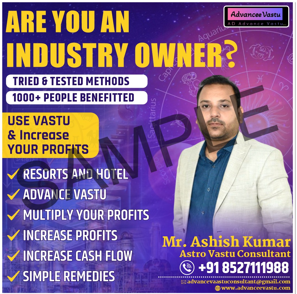 Get positive vibes to your office and factory with Vastu consultant
