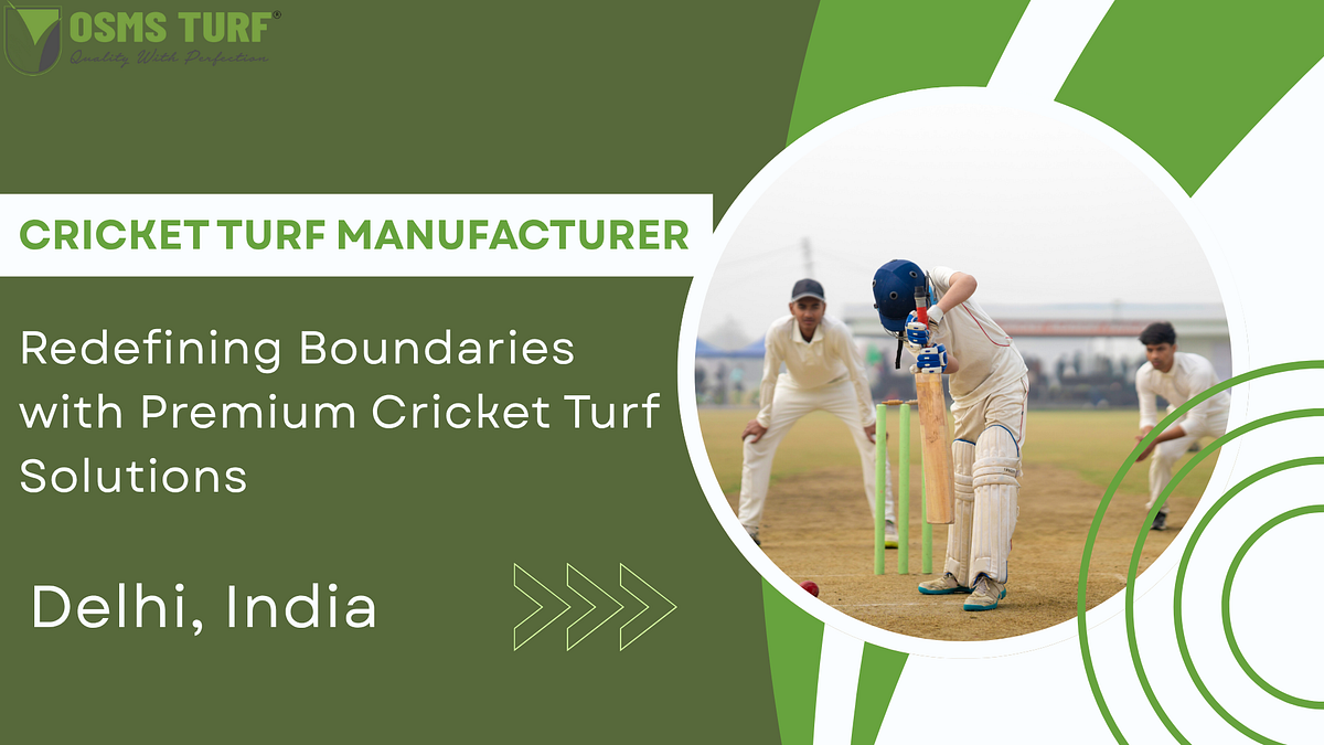 Why Choosing the Right Cricket Turf Manufacturer Matters | by OSMS Turf | Nov, 2025 | Medium