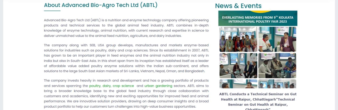 Advanced Bio Agro Tech LTD Cover Image