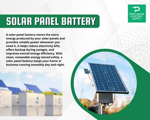 Smart Energy Starts with a Solar Panel Battery - TechyWalls