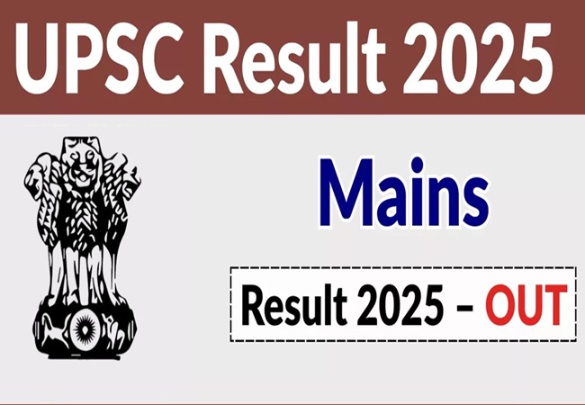 UPSC Mains 2025 Result Out: 2736 Candidates Qualify for Personality Test – Vajirao and Reddy IAS Institute