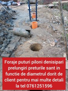 Foraje puturi Preturi Ieftine 10m-15m-20m-25m-30m cu apa de calitate - Foraje puturi apa Preturi Ieftine 20m-40m