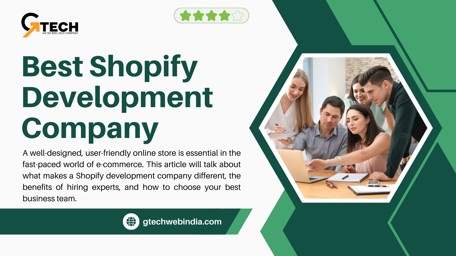 How Do Shopify Development Services Help Businesses Grow Faster – gtechwebindia