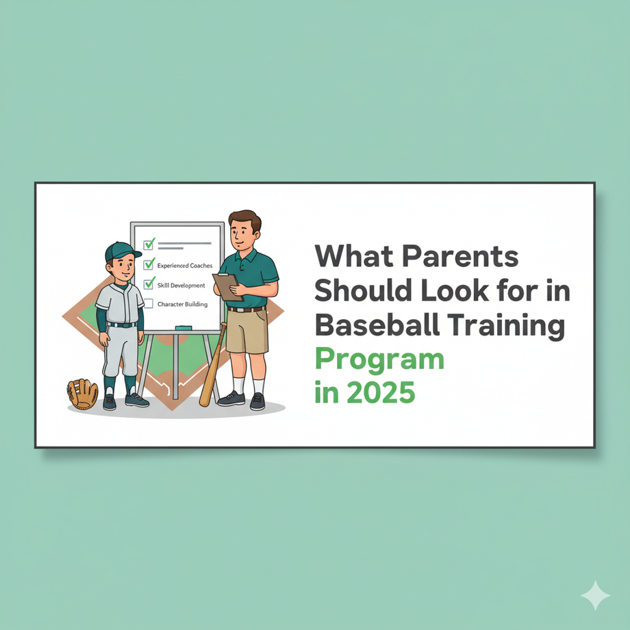 What Parents Should Look for in a Baseball Training Program - JustPaste.it