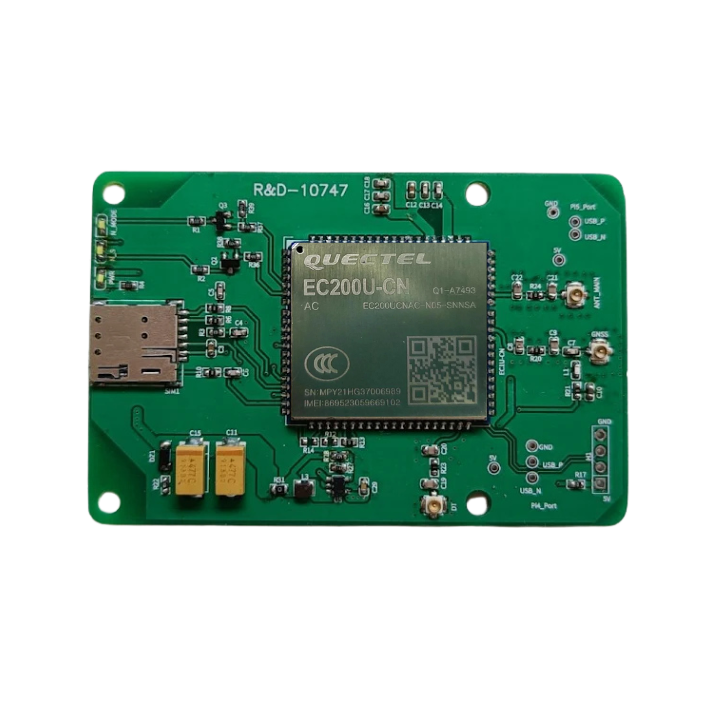 Raspberry Pi 4G LTE CAT 1 HAT with Quectel EC200U (CAT1) - IoTStudioz