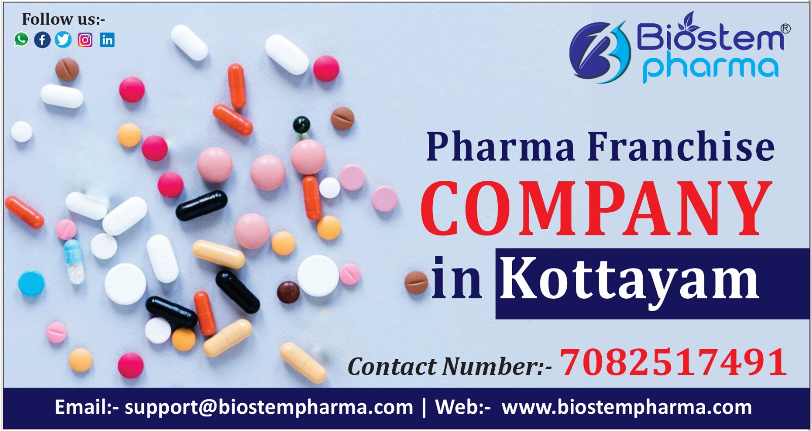 Pharma franchise company in Kottayam | 1000+ Products - Call Now!