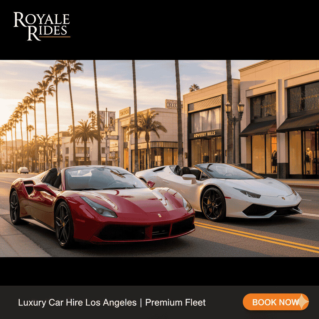Luxury Car Hire Los Angeles | Premium Rentals - Royale Rides