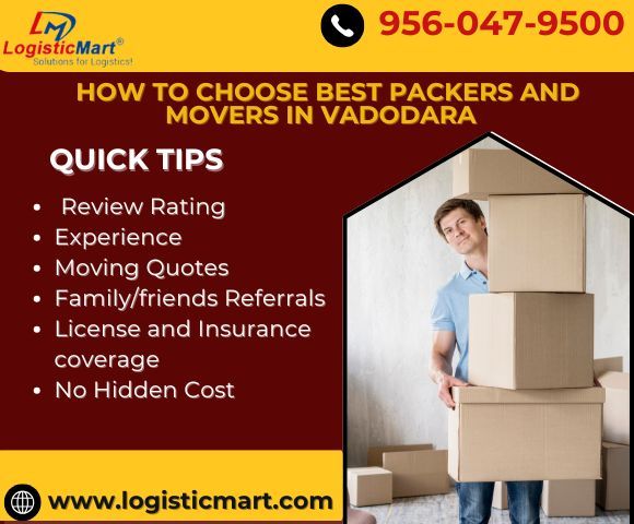 How to Filter Packers and Movers in Vadodara for a Better Service?